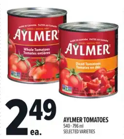 Metro AYLMER TOMATOES offer