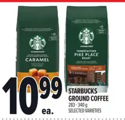 Metro STARBUCKS GROUND COFFEE offer