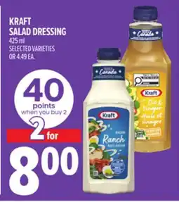 Metro KRAFT SALAD DRESSING offer