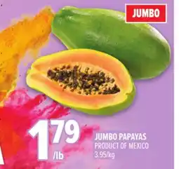 Metro JUMBO PAPAYAS offer