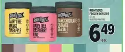 Metro RIGHTEOUS FROZEN DESSERT offer