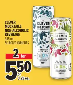 Metro CLEVER MOCKTAILS NON-ALCOHOLIC BEVERAGE offer