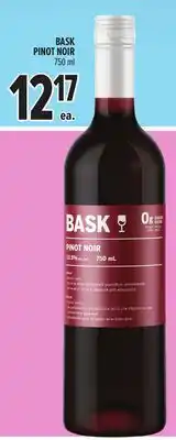 Metro BASK PINOT NOIR offer