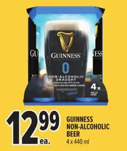 Metro GUINNESS NON-ALCOHOLIC BEER offer