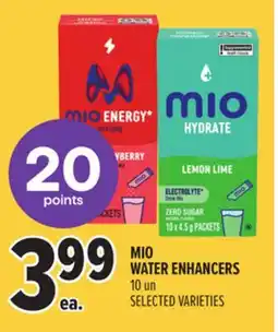 Metro MIO WATER ENHANCERS offer
