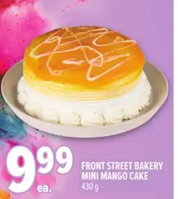 Metro FRONT STREET BAKERY MINI MANGO CAKE offer