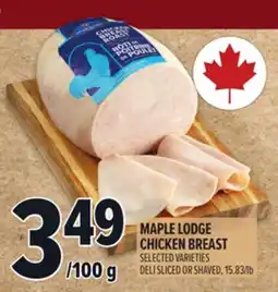 Metro MAPLE LODGE CHICKEN BREAST offer