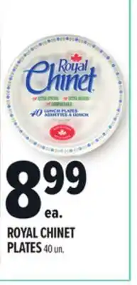 Metro ROYAL CHINET PLATES offer
