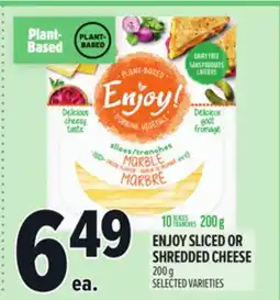 Metro ENJOY SLICED OR SHREDDED CHEESE offer