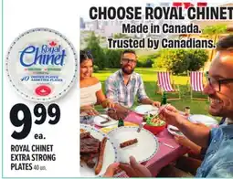 Metro ROYAL CHINET EXTRA STRONG PLATES offer