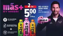 Metro MÁS + BY MESSI ENERGY DRINK offer