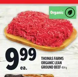 Metro THOMAS FARMS ORGANIC LEAN GROUND BEEF offer