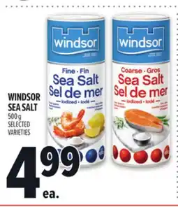 Metro WINDSOR SEA SALT offer
