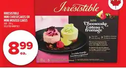 Metro IRRESISTIBLE MINI CHEESECAKES OR MINI MOUSSE CAKES offer