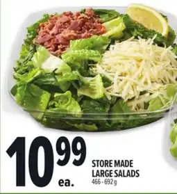 Metro STORE MADE LARGE SALADS offer