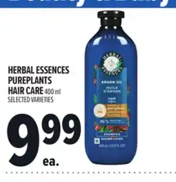 Metro HERBAL ESSENCES PUREPLANTS HAIR CARE offer