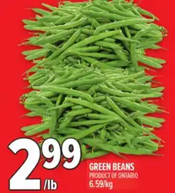 Metro GREEN BEANS offer