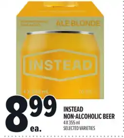 Metro INSTEAD NON-ALCOHOLIC BEER offer