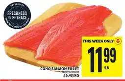 Food Basics COHO SALMON FILLET offer