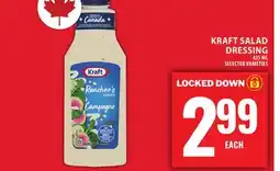Food Basics KRAFT SALAD DRESSING offer
