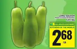 Food Basics LONG SQUASH offer