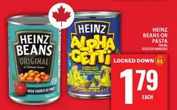 Food Basics HEINZ BEANS OR PASTA offer