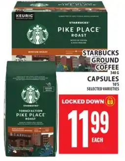 Food Basics STARBUCKS GROUND COFFEE OR CAPSULES offer