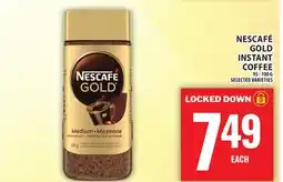 Food Basics NESCAFÉ GOLD INSTANT COFFEE offer