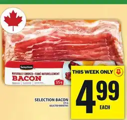 Food Basics SELECTION BACON offer