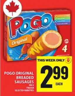 Food Basics POGO ORIGINAL BREADED SAUSAGES offer