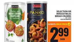 Food Basics IRRESISTIBLES BREAD CRUMBS offer