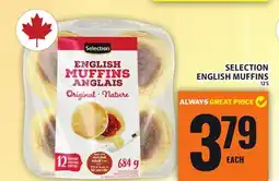 Food Basics SELECTION ENGLISH MUFFINS offer