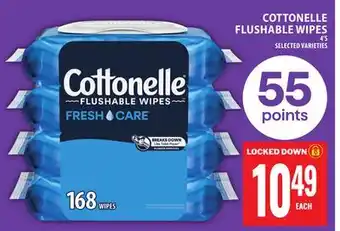 Food Basics COTTONELLE FLUSHABLE WIPES offer