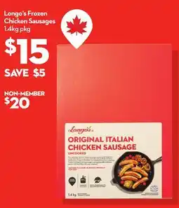 Longo's Longo's Frozen Chicken Sausages offer