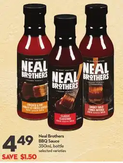 Longo's Neal Brothers BBQ Sauce offer