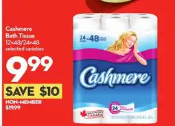 Longo's Cashmere Bath Tissue offer