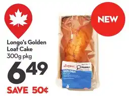 Longo's Longo's Golden Loaf Cake offer