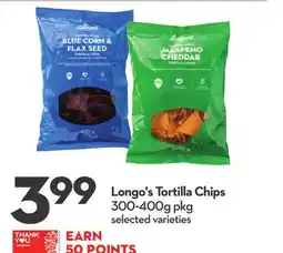 Longo's Longo's Tortilla Chips offer