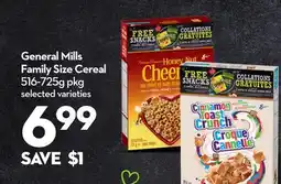 Longo's General Mills Family Size Cereal offer