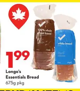 Longo's Longo's Essentials Bread offer