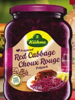 Longo's Kuhne Red Cabbage offer