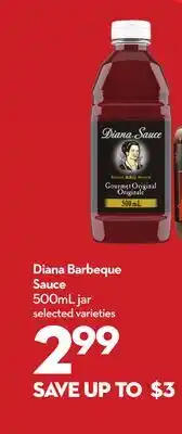 Longo's Diana Barbeque Sauce offer