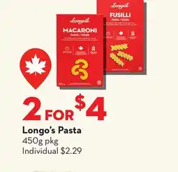 Longo's Longo's Pasta offer