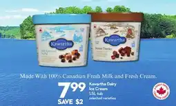 Longo's Kawartha Dairy Ice Cream offer