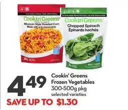 Longo's Cookin' Greens Frozen Vegetables offer