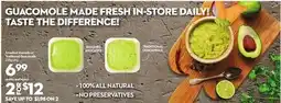 Longo's Smashed Avocado or Traditional Guacamole offer