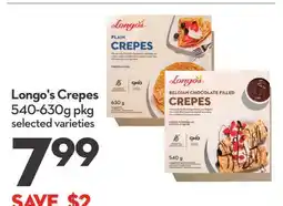 Longo's Longo's Crepes offer