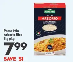 Longo's Paese Mio Arborio Rice offer