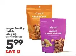 Longo's Longo's Snacking Nut Mix offer