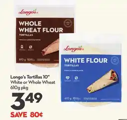 Longo's Longo's Tortillas offer
